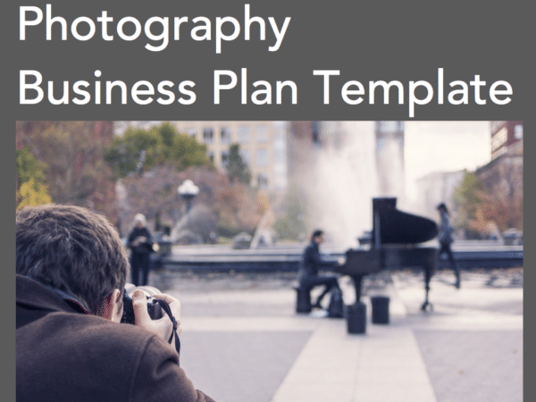 Photography business plan template