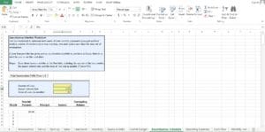 Bar Excel Template