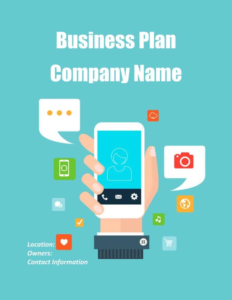 app business plan template