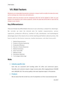 Commercial Cleaning Business Plan Template 