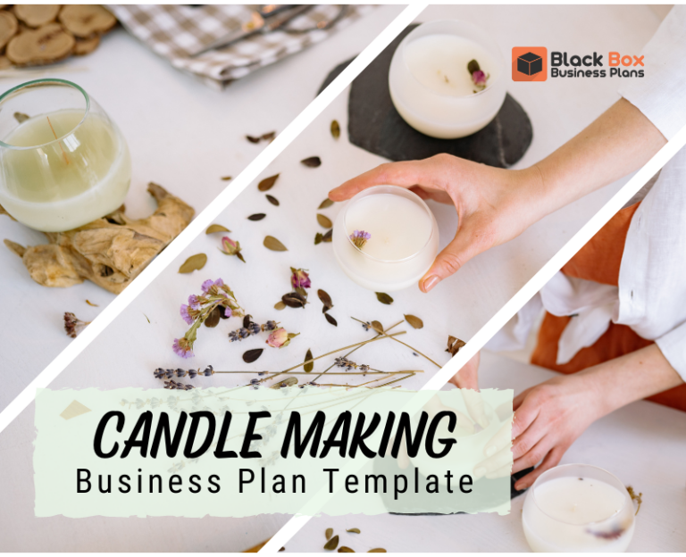 business plan template for candle company